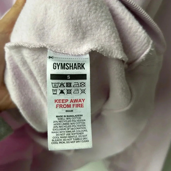 Gymshark  STRENGTH DEPARTMENT GRAPHIC HOODIE lemonade pink color - Picture 10 of 16